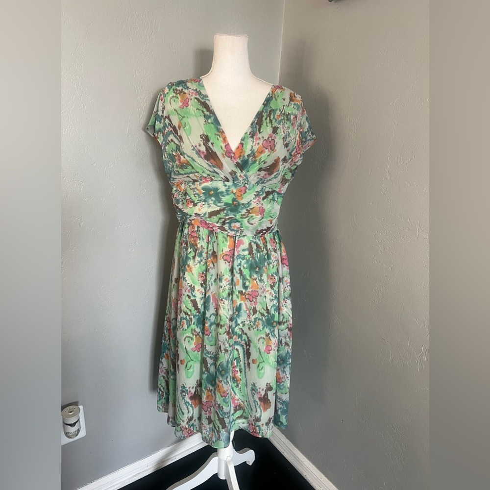 WD.NY Silk dress. Size 14